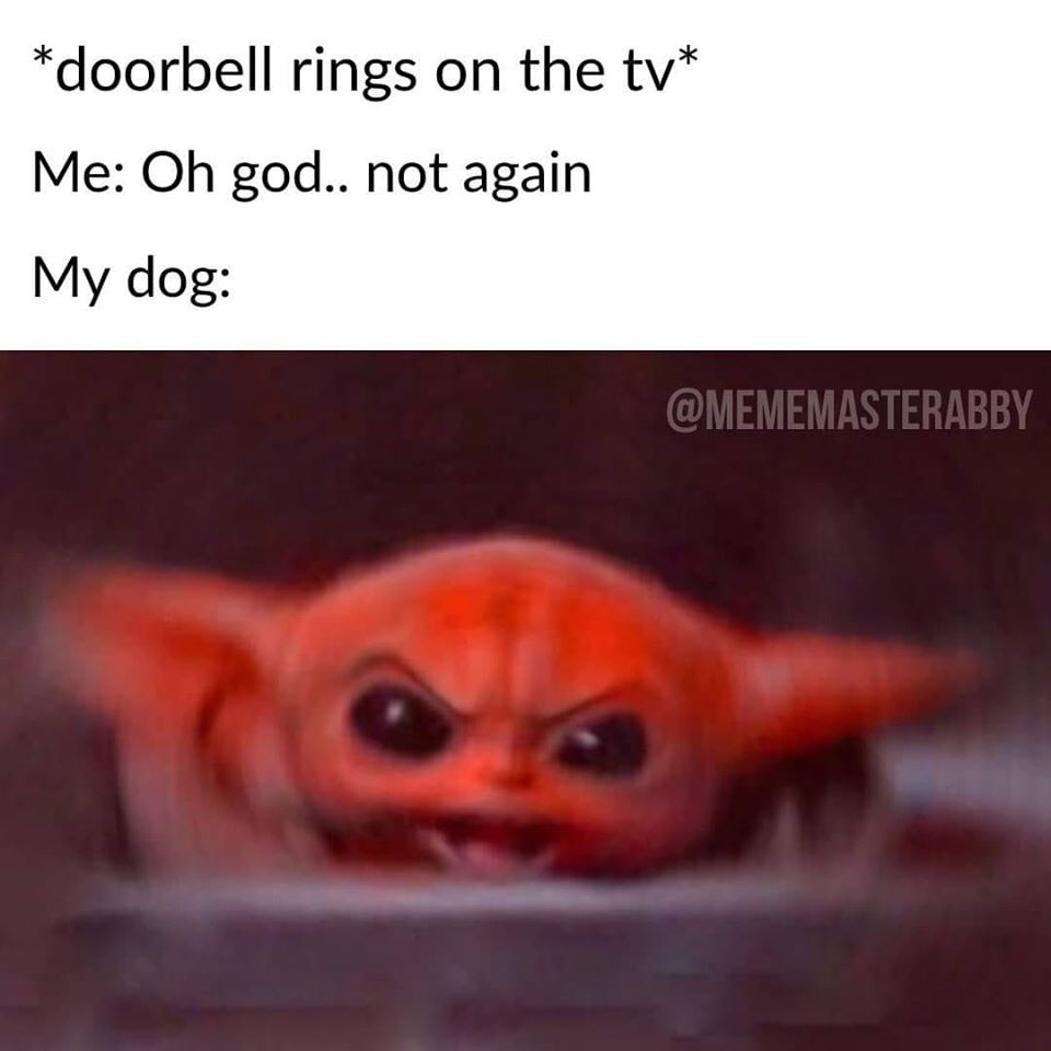 This meme is a play on the classic "I'm home!" doorbell greeting, but with a twist. The image features a cartoonish, exaggerated "I'm home!" face, but with a twist: the face is that of a dog, and the text is written in a playful, childlike tone. The meme is likely to be humorous because it pokes fun at the idea that a dog would be excited to see its owner, and the use of a cartoonish face adds to the comedic effect.